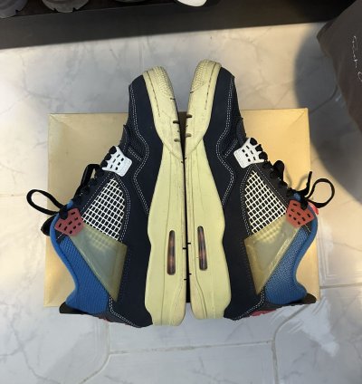 Air Jordan 4 Union La Off Noir