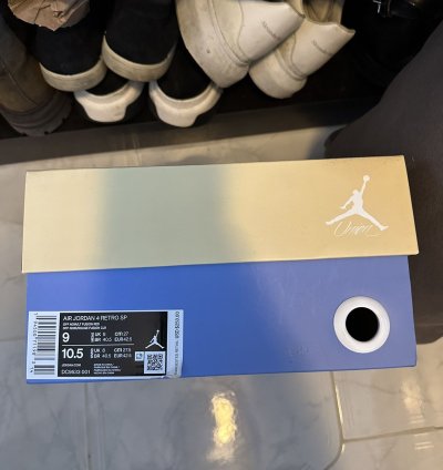 Air Jordan 4 Union La Off Noir