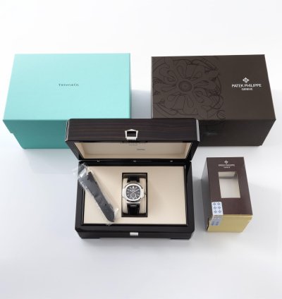 Patek Philippe Nautilus 5726a Tiffany Signed Annual Calendar Full Collectors Set