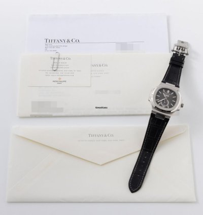 Patek Philippe Nautilus 5726a Tiffany Signed Annual Calendar Full Collectors Set
