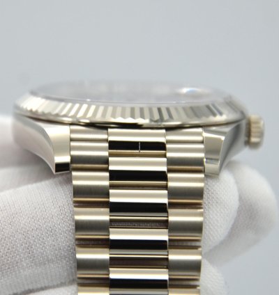 Rolex Day-date 40 Black Stick Dial