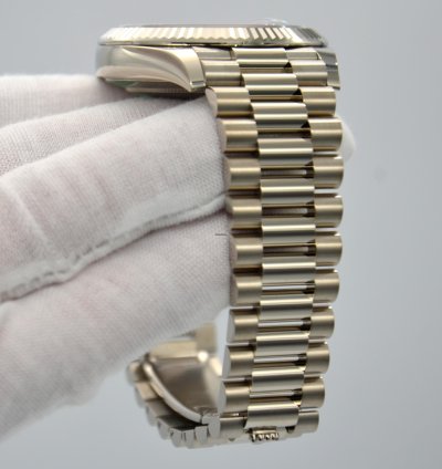 Rolex Day-date 40 Black Stick Dial
