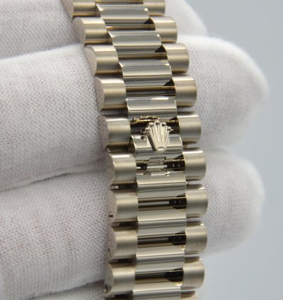Rolex Day-date 40 Black Stick Dial