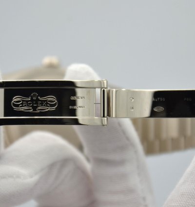 Rolex Day-date 40 Black Stick Dial