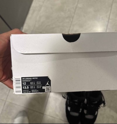 Air Jordan 4 White Thunder