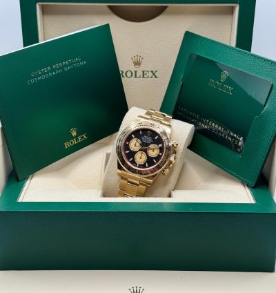 Rolex Daytona Cosmograph Daytona New Reference 2023 Paul Newman Dial Yellow Gold Oyster Bracelet