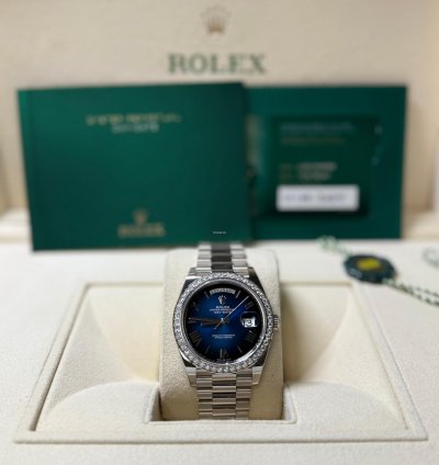 Rolex Day-date 40 Blue Ombr 228349rbr