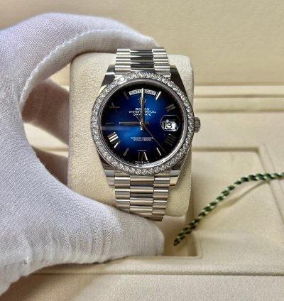 Rolex Day-date 40 Blue Ombr 228349rbr