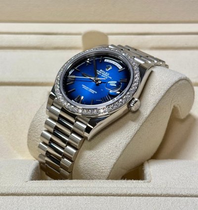 Rolex Day-date 40 Blue Ombr 228349rbr