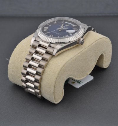 Rolex Day-date 40 Blue Ombr Dial White Gold 2024 New Release