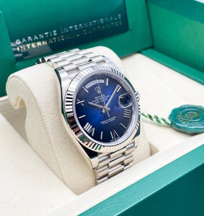 Rolex Day-date 40 Blue Ombre 2025