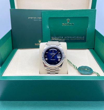 Rolex Day-date 40 Blue Ombre 2025