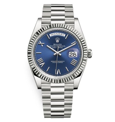 Rolex Day-date 40 Blue Roman Dial 40mm 228239 Mens Watch