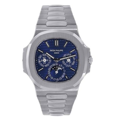 Patek Philippe Nautilus 5740 1g-001 Perpetual Calendar 18k White Gold Blue Dial 40 Mm