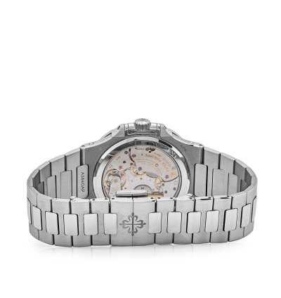 Patek Philippe Nautilus 5740 1g-001 Tiffany And Co Perpetual Calendar Moon Phases White Gold Blue Dial
