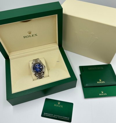 Rolex Day-date 40 Blue Roman Ombr Blue