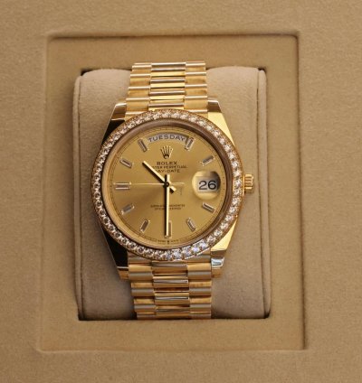Rolex Day-date 40 Brand New With Original Card