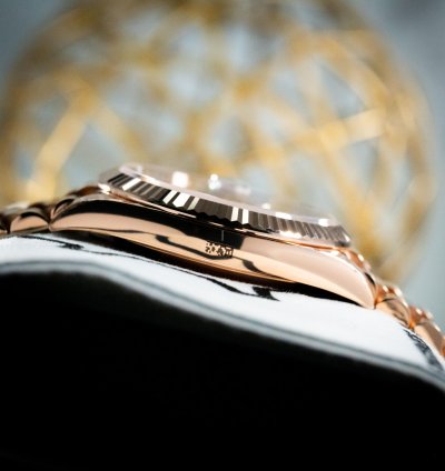 Rolex Day-date 40 Brown Dial Baguette Diamond Markers