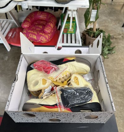 Air Jordan 5 Off White Sail Sz 6 5 2020