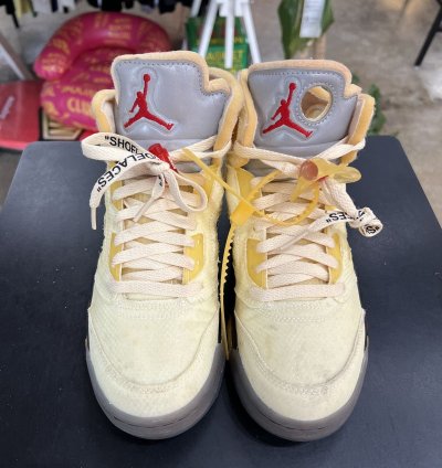 Air Jordan 5 Off White Sail Sz 6 5 2020