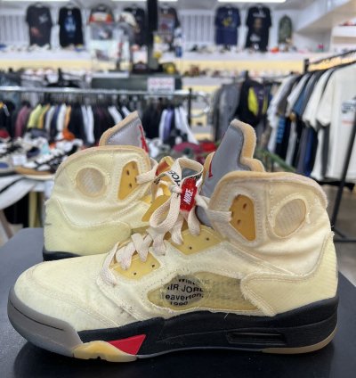 Air Jordan 5 Off White Sail Sz 6 5 2020