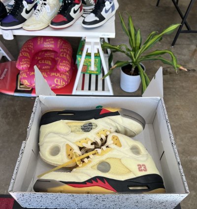 Air Jordan 5 Off White Sz 10 5 2020