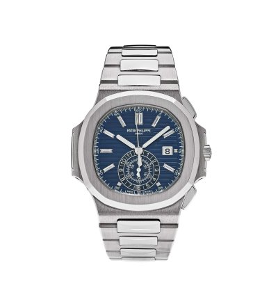 Patek Philippe Nautilus 5976 1g-001 40th Anniversary Chronograph White Gold Blue Diamond Dial Limited Edition 2017