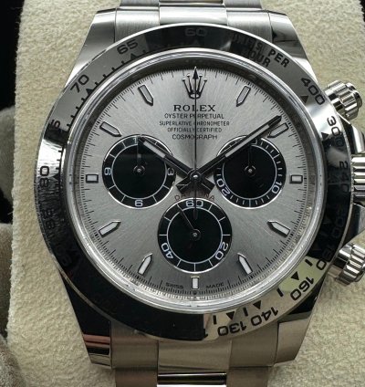 Rolex Daytona Cosmograph Daytona Silver Dial Unworn