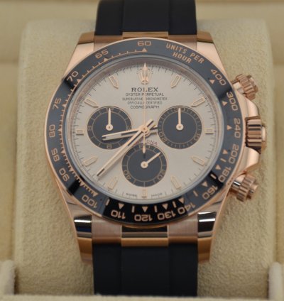 Rolex Daytona Cosmograph Daytona Sundust Dial Rose Gold Oysterfelx