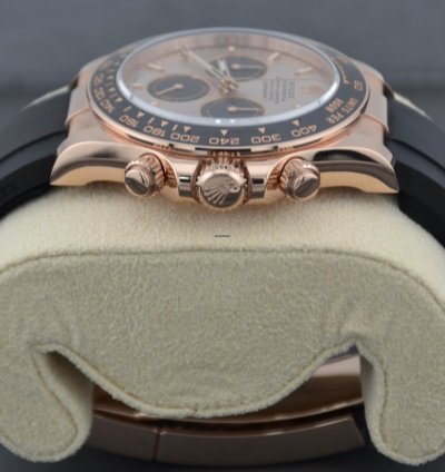 Rolex Daytona Cosmograph Daytona Sundust Dial Rose Gold Oysterfelx