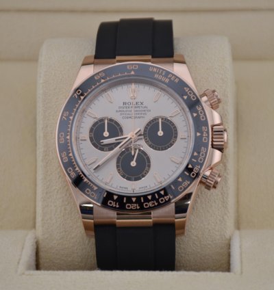 Rolex Daytona Cosmograph Daytona Sundust Dial Rose Gold Oysterfelx