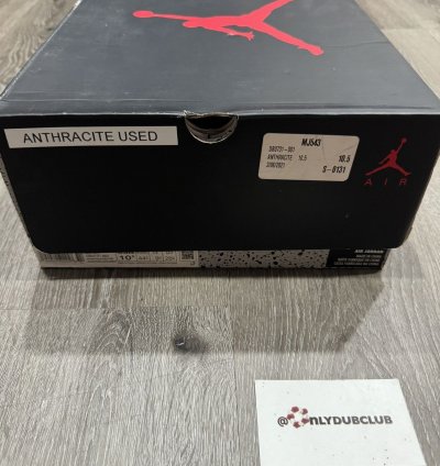 Air Jordan 5 Retro Anthracite Size 10 5