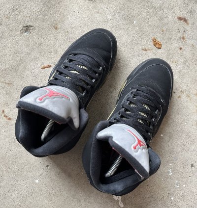 Air Jordan 5 Retro Black Metallic 2016 Size 8
