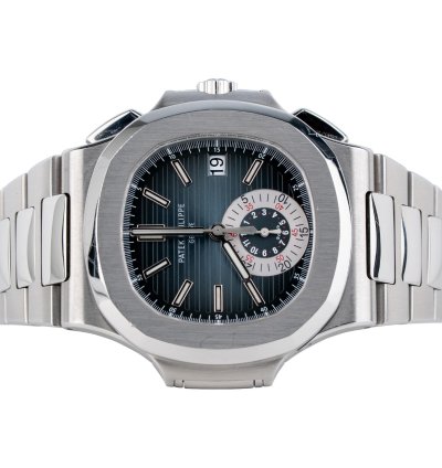 Patek Philippe Nautilus 5980 1a Stainless Steel With Blue Dial