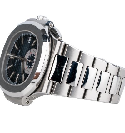 Patek Philippe Nautilus 5980 1a Stainless Steel With Blue Dial