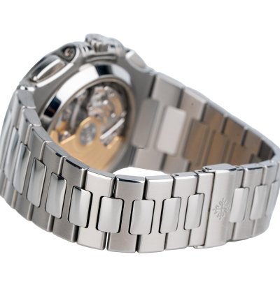 Patek Philippe Nautilus 5980 1a Stainless Steel With Blue Dial