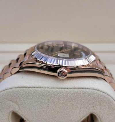 Rolex Day-date 40 Chocolate 2024 Neu Everose Full Set