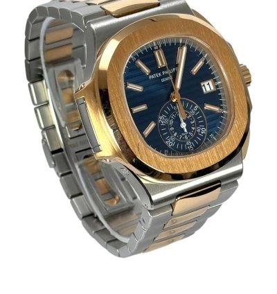Patek Philippe Nautilus 5980 1a-001 - 2015 - Nautilus Chronograph - Box And Papers - Steel And Rose Gold