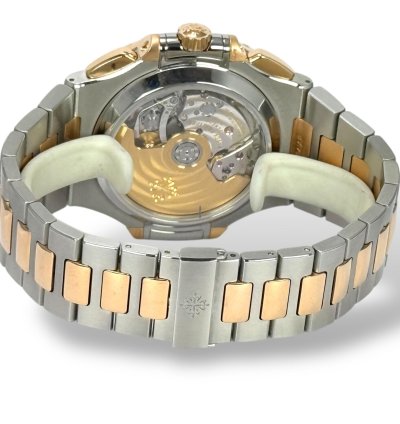 Patek Philippe Nautilus 5980 1a-001 - 2015 - Nautilus Chronograph - Box And Papers - Steel And Rose Gold