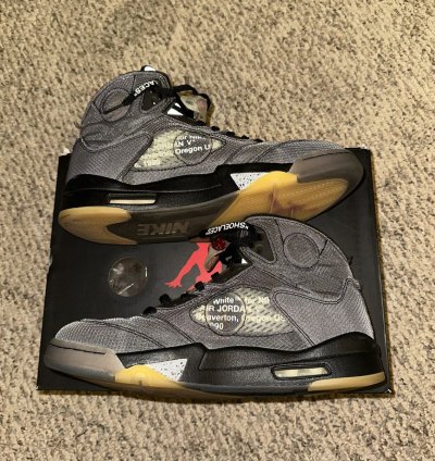 Air Jordan 5 Retro Off-white Muslin