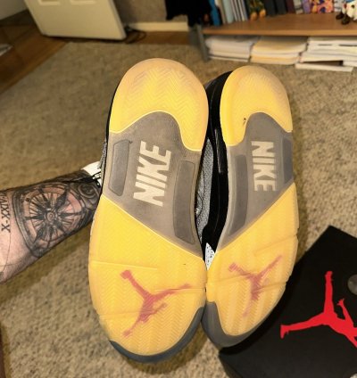 Air Jordan 5 Retro Off-white Muslin
