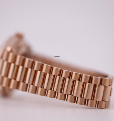 Rolex Day-date 40 Chocolate Baguette 2021 Full Set