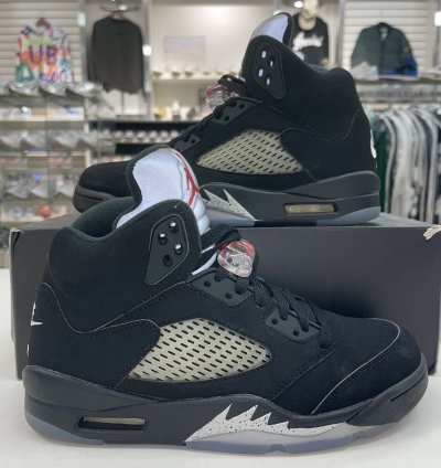 Air Jordan 5 Retro Og Black Metallic 2016 - Worn Once