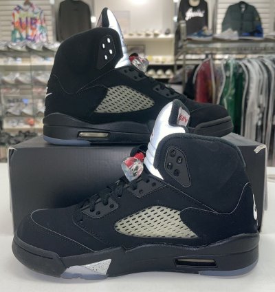 Air Jordan 5 Retro Og Black Metallic 2016 - Worn Once