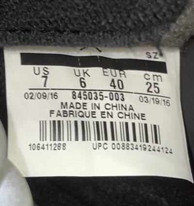 Air Jordan 5 Retro Og Black Metallic 2016 - Worn Once