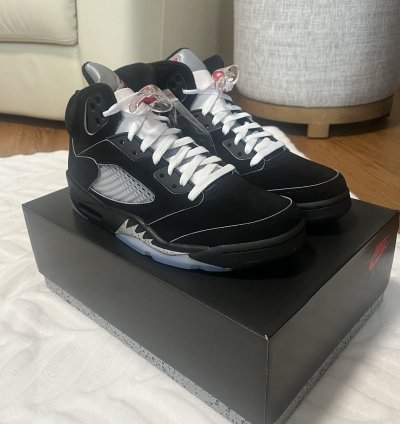 Air Jordan 5 Retro Og Black Metallic Reimagined