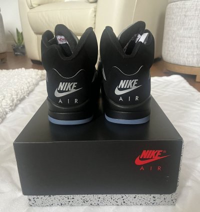 Air Jordan 5 Retro Og Black Metallic Reimagined