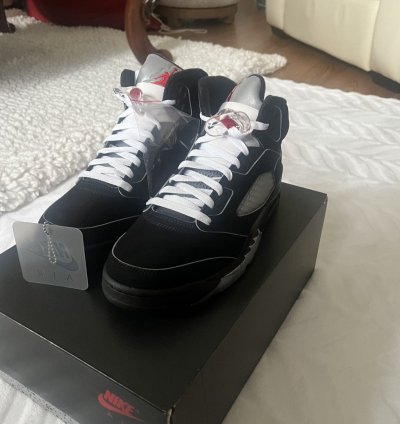 Air Jordan 5 Retro Og Black Metallic Reimagined