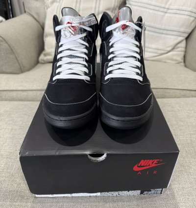 Air Jordan 5 Retro Og Black Metallic Reimagined 2025