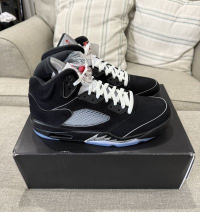Air Jordan 5 Retro Og Black Metallic Reimagined 2025